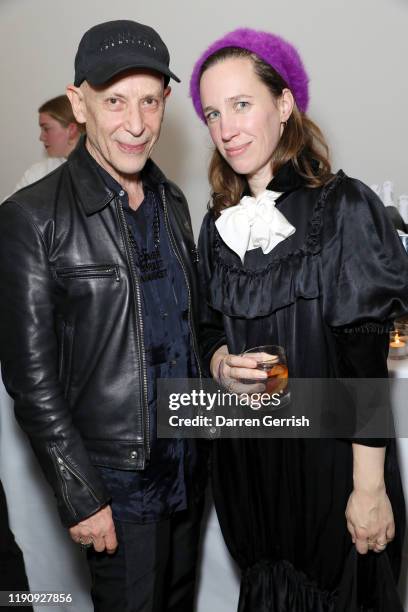 Adrian Joffe and Lady Frances von Hofmannsthal attend the Dover Street Market 15 year anniversary celebration on November 29, 2019 in London, England.