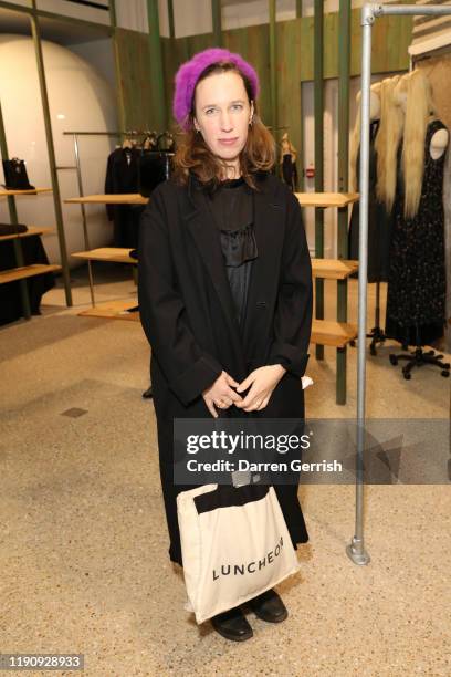 Lady Frances von Hofmannsthal attends the Dover Street Market 15 year anniversary celebration on November 29, 2019 in London, England.