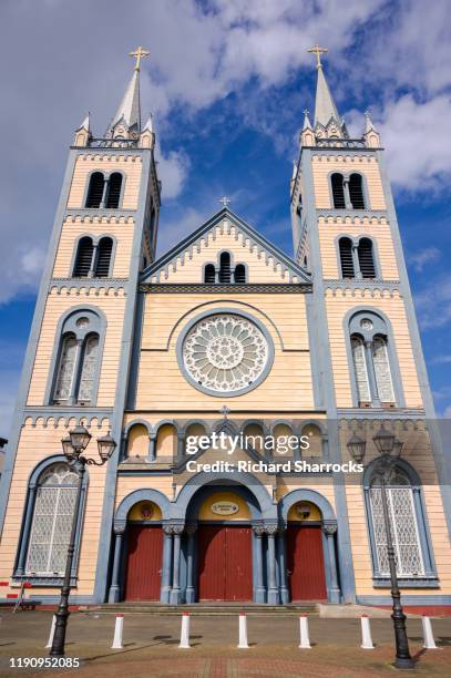 saint-peter-and-paul basilica of paramaribo - スリナム ストックフォトと画像