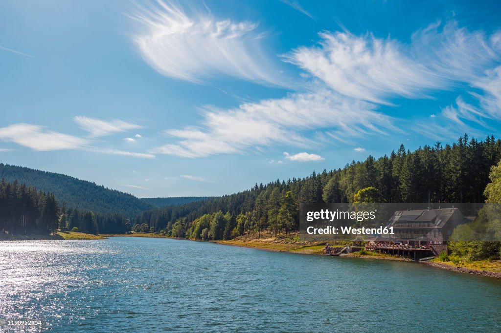 Remote holiday home at Lake Luetsche dam, Oberhof, Thuringia, Germany