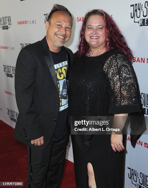 Keith Coogan and wife Kristen Shean arrive for Saban Films' "Jay & Silent Bob Reboot" Los Angeles Premiere held at TCL Chinese Theatre on October 14,...