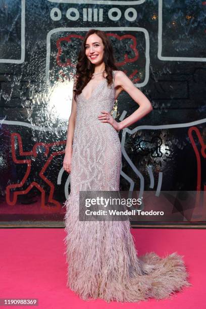 Lizzy Jagger attends the NGV Gala 2019 at the National Gallery of Victoria on November 30, 2019 in Melbourne, Australia.