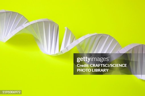 DNA molecule with mutation, conceptual image DNA molecule with mutation, conceptual image