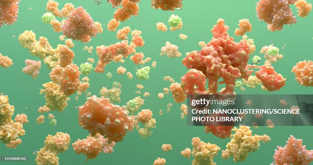 Composition of tears, illustration