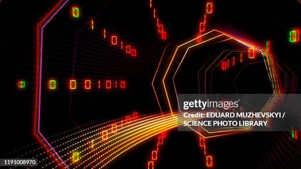 digital data, illustration - data speed stock illustrations
