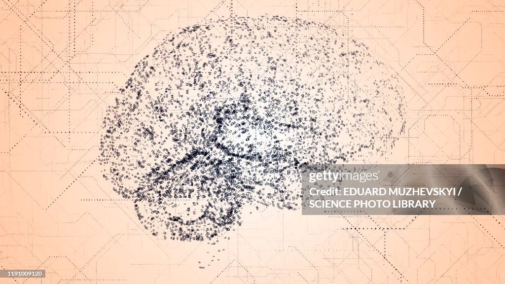 Artificial intelligence, conceptual illustration