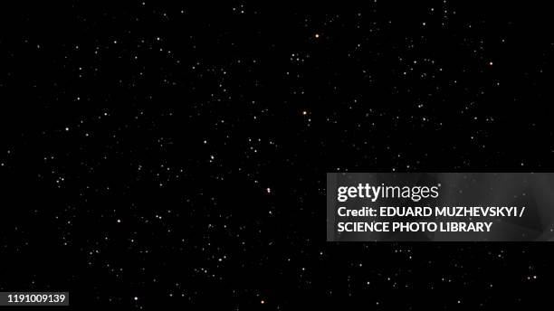 starry sky, illustration - star field stock pictures, royalty-free photos & images