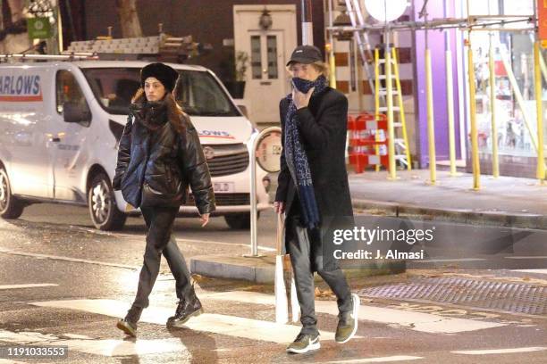 Mick Jagger and Melanie Hamrick sighting on November 28, 2019 in London, England.