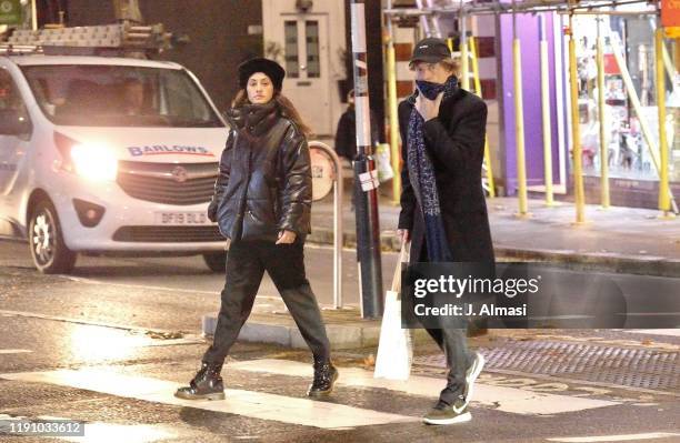 Mick Jagger and Melanie Hamrick sighting on November 28, 2019 in London, England.