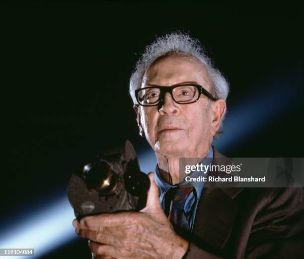 British cinematographer Douglas Slocombe, BSC, circa 1990.