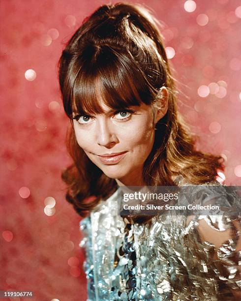 Barbara Feldon, US actress, in a publicity portrait for the US television series, 'Get Smart', USA, circa 1965. Feldon starred as 'Agent 99' in the...