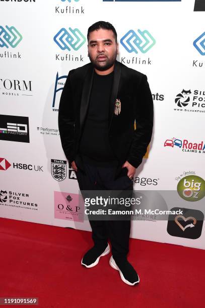 Naughty Boy attends the Brit Asia TV Music Awards 2019 at SSE Arena Wembley on November 30, 2019 in London, England.