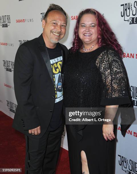 Keith Coogan and wife Kristen Shean arrive for Saban Films' "Jay & Silent Bob Reboot" Los Angeles Premiere held at TCL Chinese Theatre on October 14,...