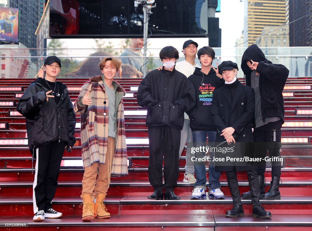 Celebrity Sightings In New York - December 31, 2019