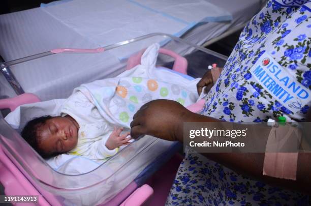 One of the first baby in the year 2020 on 1st January 2020 in Lagos, Nigeria.