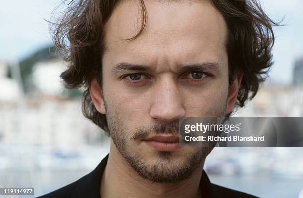 Swiss-born French actor Vincent Perez at the Hotel Du Cap in Antibes, France, shortly after the Cannes Film Festival, June 1995. He is there to...
