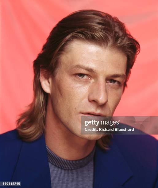 English actor Sean Bean in a publicity shot for the television series 'A Woman's Guide to Adultery', 1993.