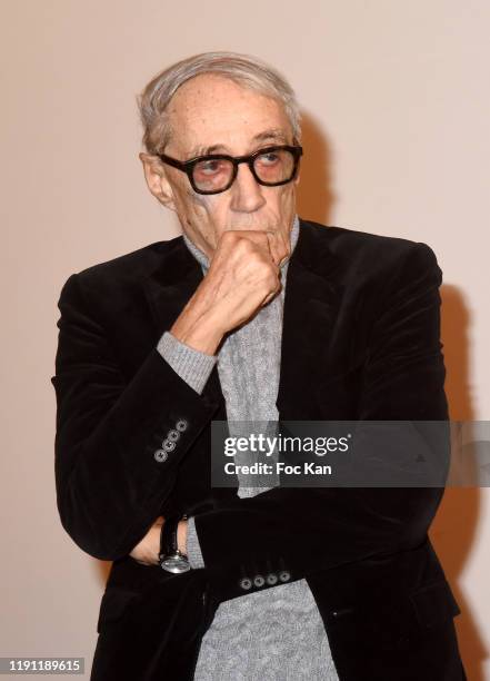 Director Andre Techine attends Tribute To Andre Techine At Cinema Mac Mahon on November 30, 2019 in Paris, France.