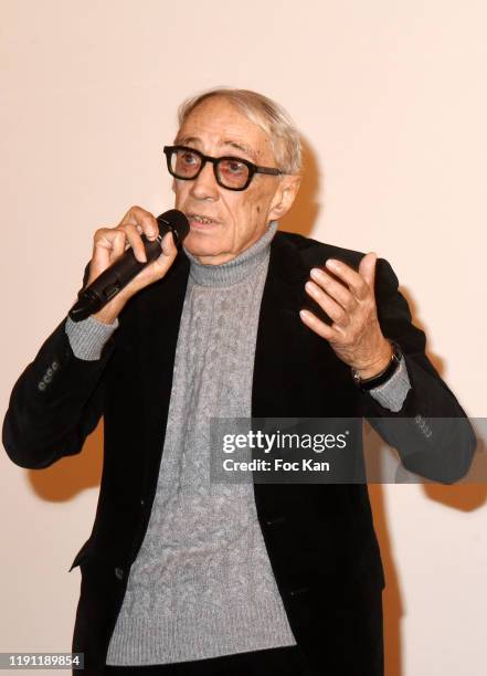 Andre Techiné attends Tribute To Andre Techine At Cinema Mac Mahon on November 30, 2019 in Paris, France.