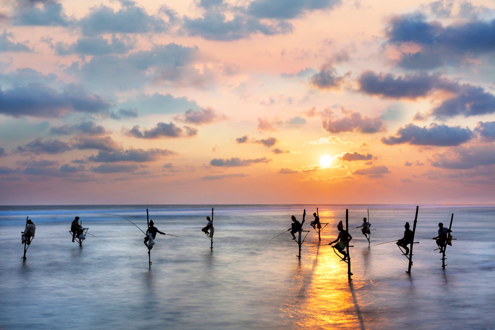 sri lanka sunset