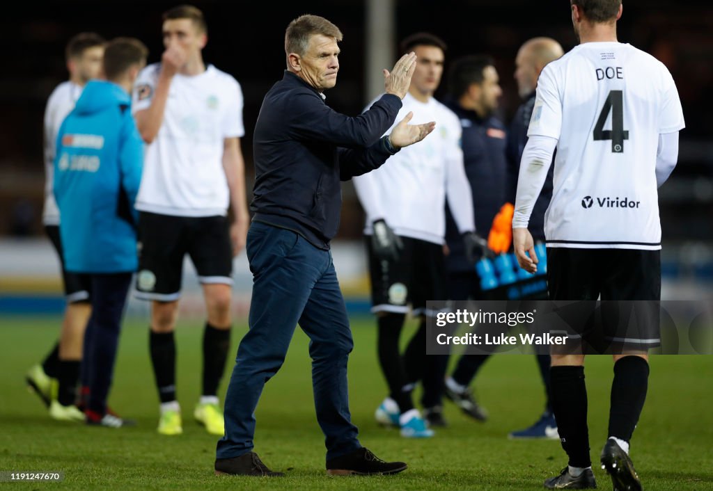 Peterborough v Dover - FA Cup Second Round