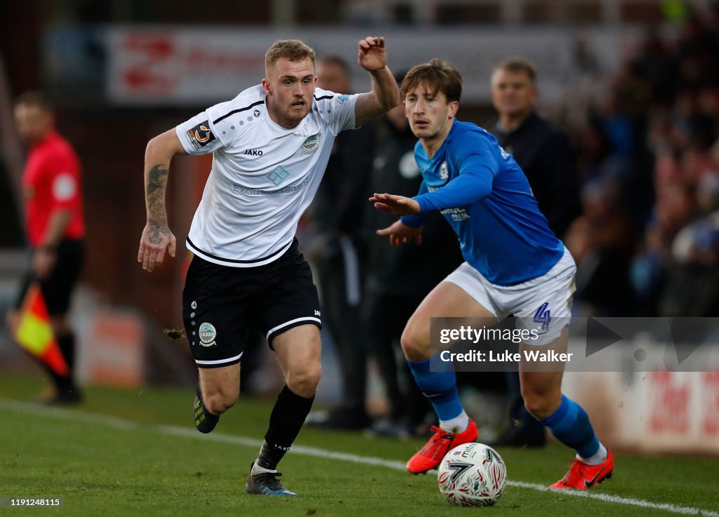 Peterborough v Dover - FA Cup Second Round