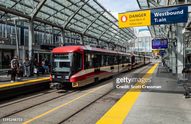 calgary city hall lrt station - scott cressman stock pictures, royalty-free photos & images