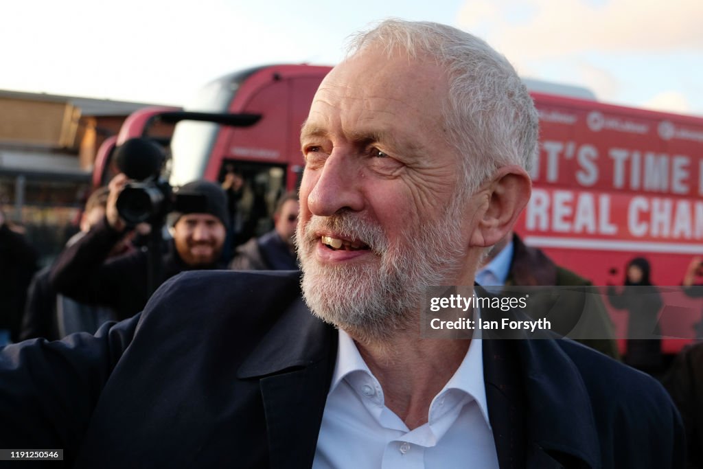 Corbyn Campaigns In Whitby