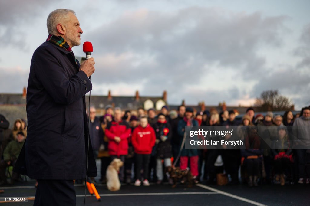 Corbyn Campaigns In Whitby