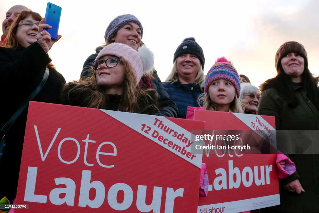 Corbyn Campaigns In Whitby