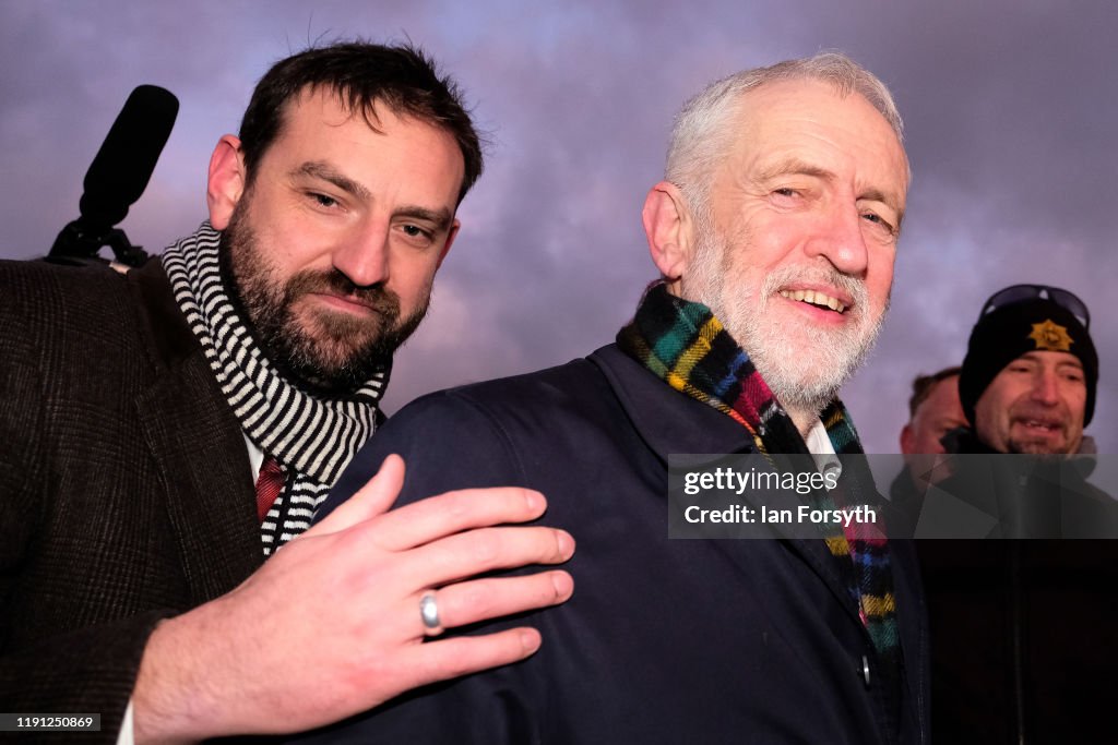 Corbyn Campaigns In Whitby