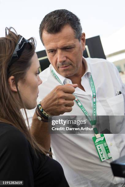 General atmosphere at the launch of the F1 fragrance at the Formula 1 Etihad Airways Grand Prix, Yas Marina Circuit on December 1, 2019 in Abu Dhabi,...