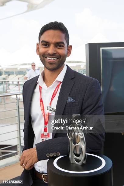 General atmosphere at the launch of the F1 fragrance at the Formula 1 Etihad Airways Grand Prix, Yas Marina Circuit on December 1, 2019 in Abu Dhabi,...