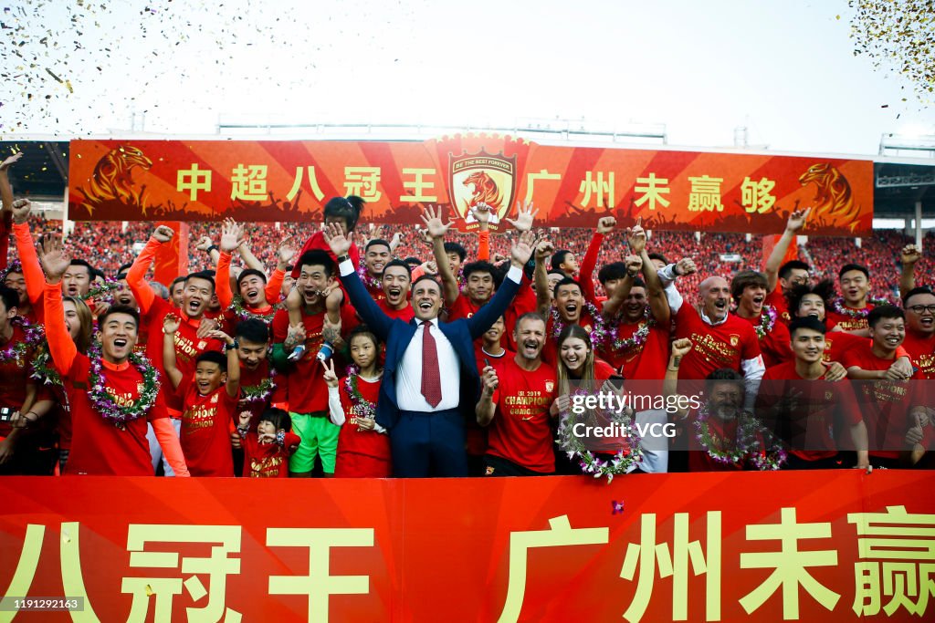 Guangzhou Evergrande Wins Chinese Super League Title