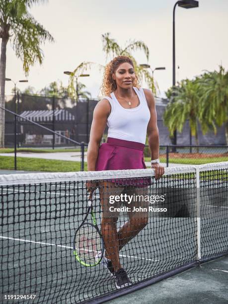 Tennis player Serena Williams is photographed for Amazon on October 9, 2020 in Miami, California.