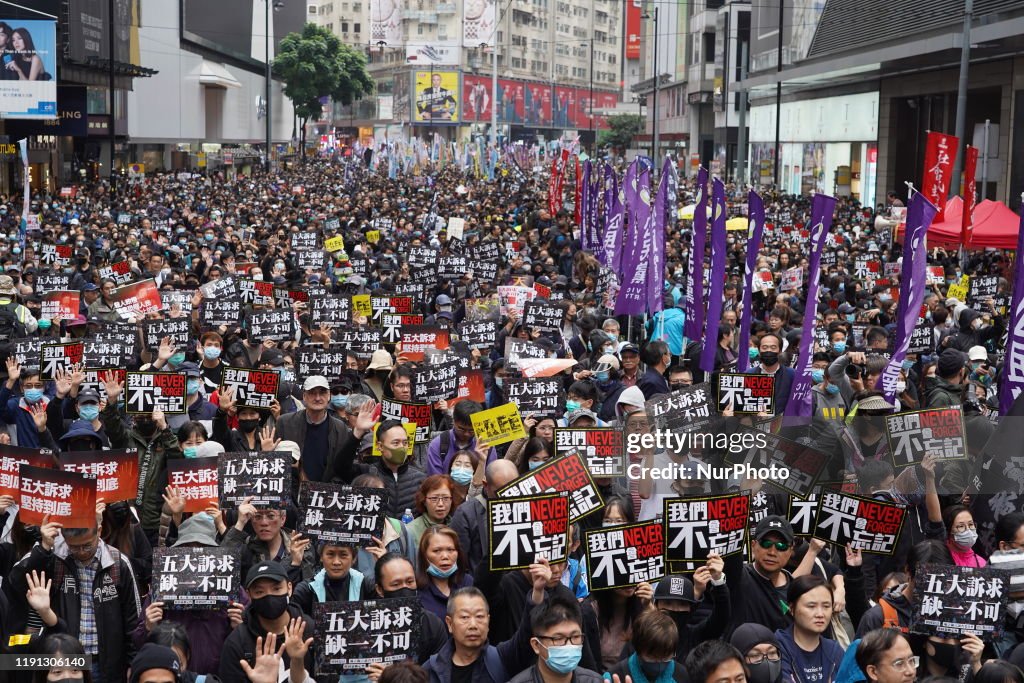 Anti-government Protests In Hong Kong