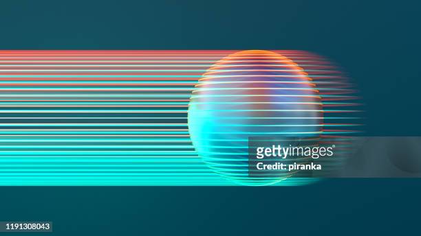 glowing sphere - bright colour stock pictures, royalty-free photos & images