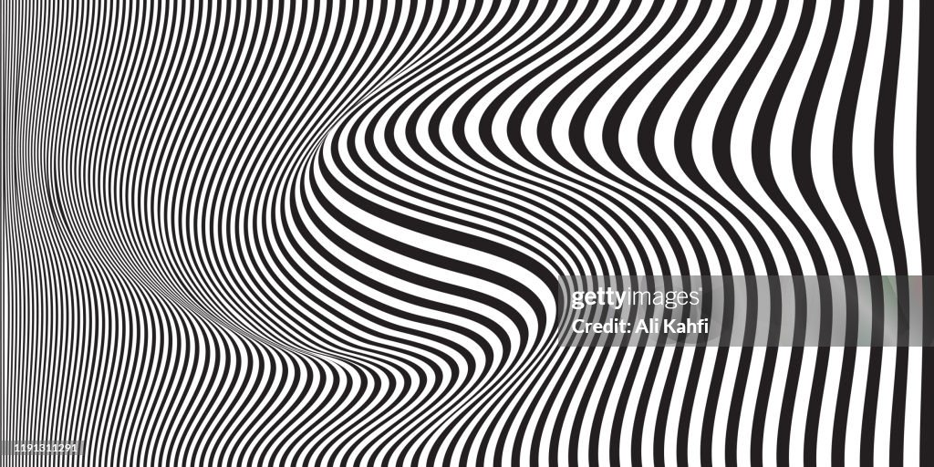 Abstrakte Wave-Linie Hintergrund