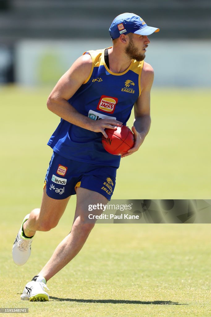 West Coast Eagles Training Session