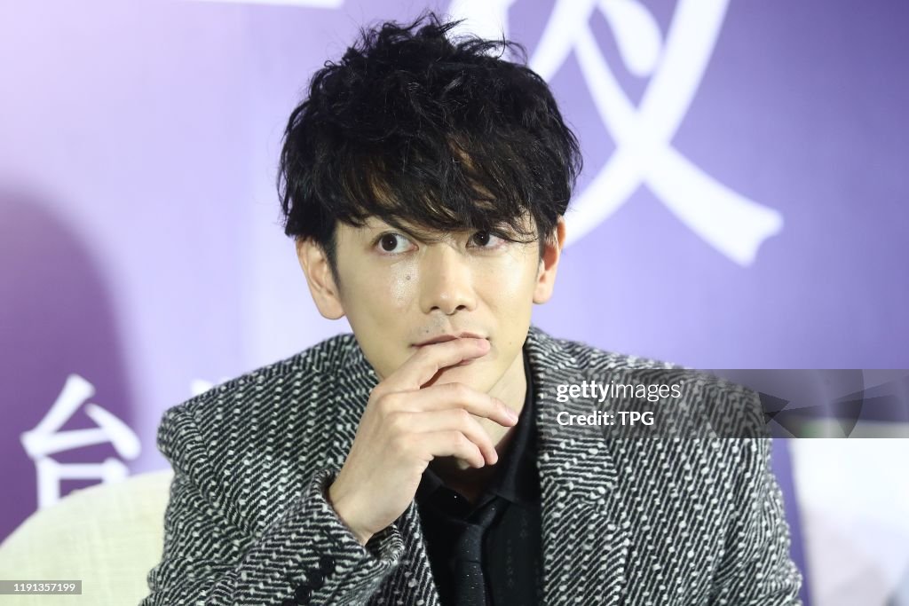 Takeru Sato came to Taipei to promote his new film ¡°Over Night¡± in Taipei,Taiwan,China on 02 January, 2020