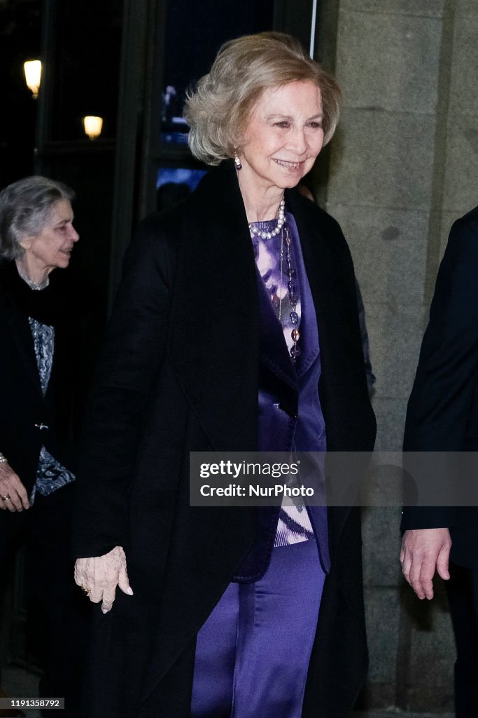 Queen Sofia Attend A Concert Recycled-instrument