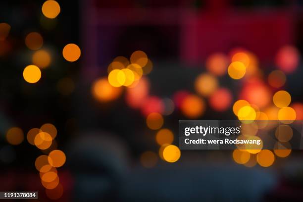 defocused blurred bokeh light background - thailand illumination festival stock pictures, royalty-free photos & images