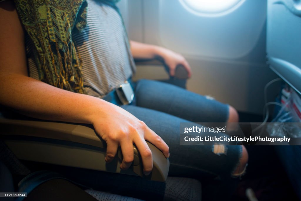 Scared on a Plane