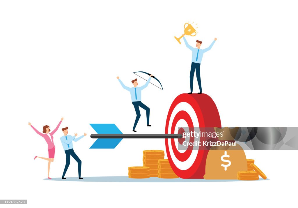Target Success Study Target Success High-Res Vector Graphic - Getty Images