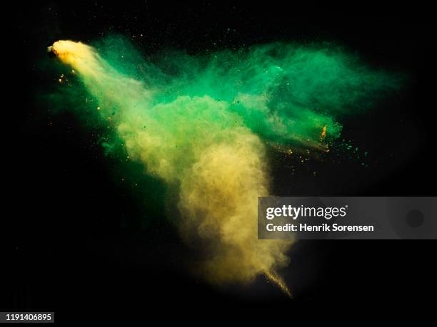 Green Powder Color Explosion 911 Paint Explosion Green Stock Photos, High-Res Pictures, and Images ...