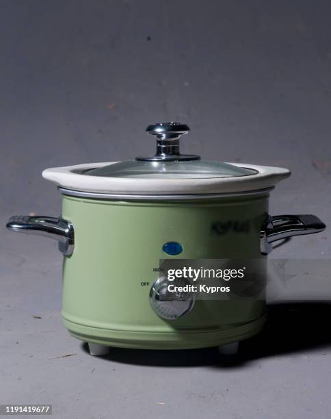 slow cooker - crock pot stock pictures, royalty-free photos & images