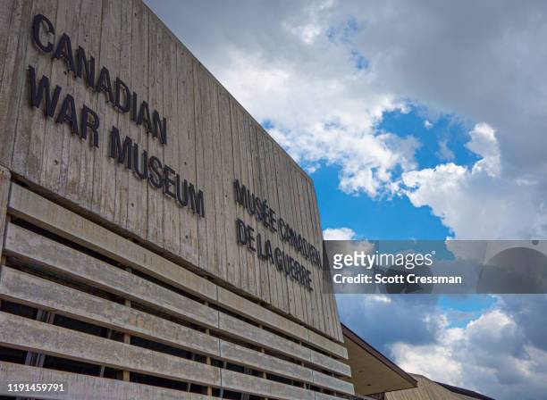 canadian war museum, ottawa, canada - scott cressman stock pictures, royalty-free photos & images