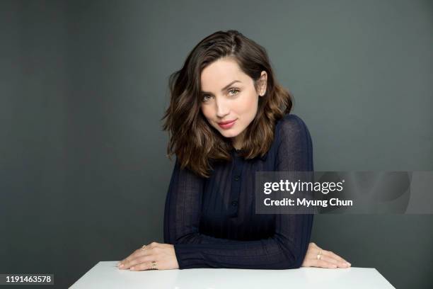 Actress Ana de Armas is photographed for Los Angeles Times on November 15, 2019 in Los Angeles, California. PUBLISHED IMAGE. CREDIT MUST READ: Myung...