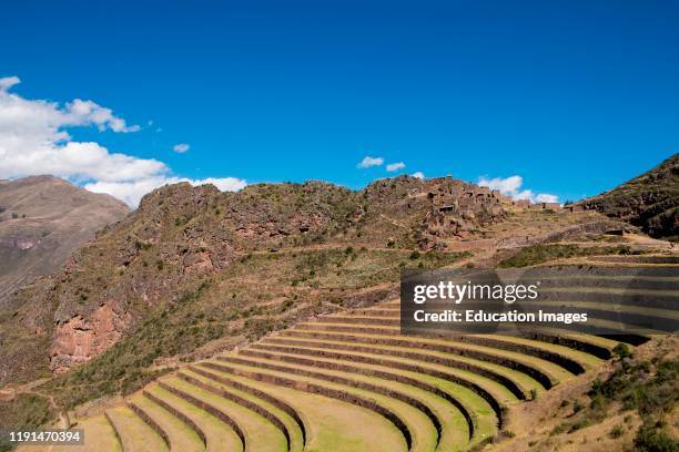 Peru. Pisac Ruins.