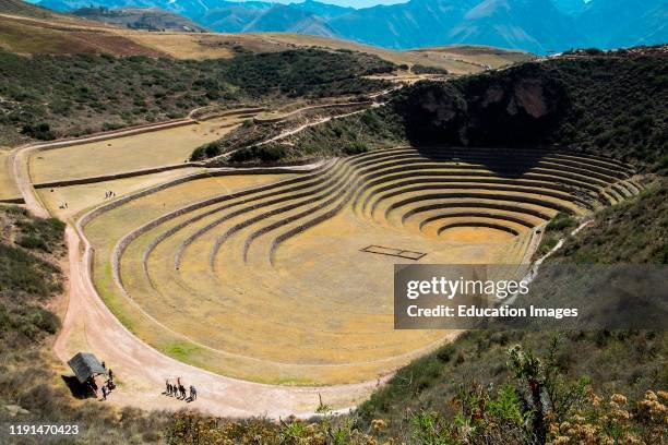 Peru. Moray. Inca Agricultural Experimental Center.